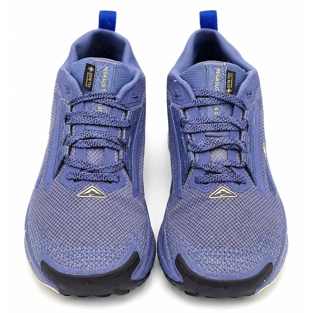 Nike Pegasus Trail 5 GORE-TEX Women's Size 7 Blue Trail Running Shoes FQ0912-402